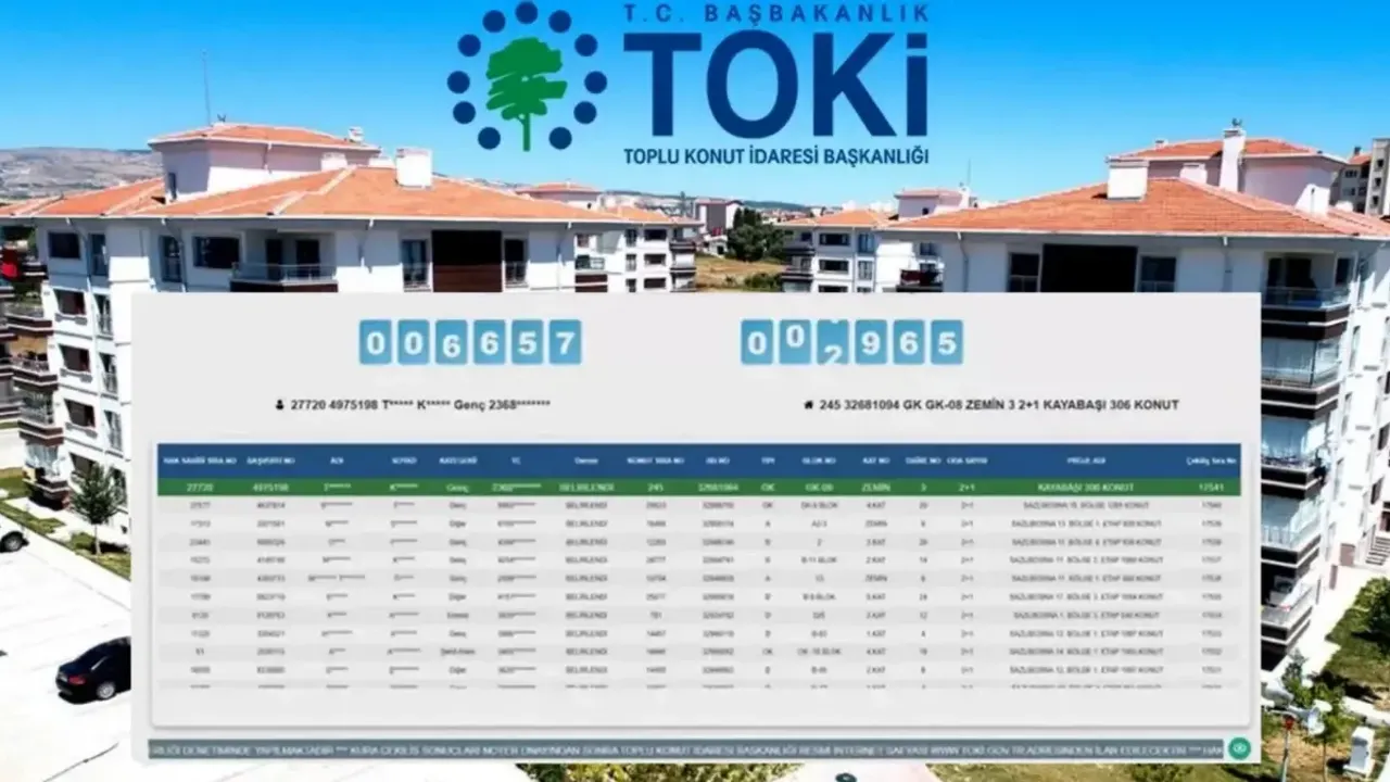 TOKİ Eskişehir kura çekimi sonuçları nereden sorgulanır? Odunpazarı, Tepebaşı, Sivrihisar, İnönü...