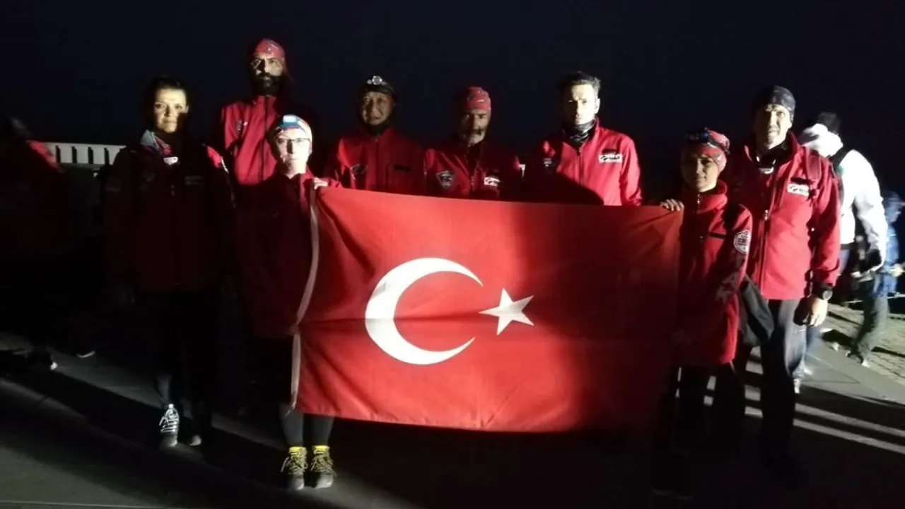 Eskişehir DAK Ekibi'nden Büyük Taarruz’u Anma Yürüyüşü