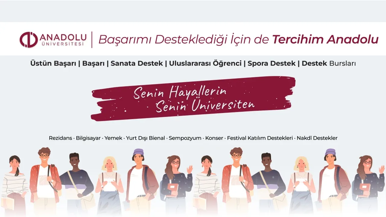 Eskişehir Anadolu Üniversitesi Burslarını Kazandılar!