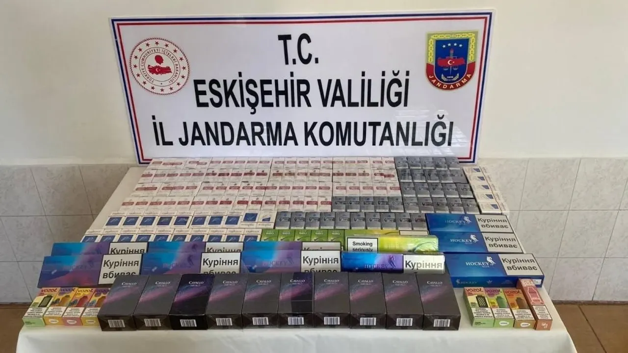 Eskişehir'de Kaçak Sigara Satışı Yapanlar Yakalandı!