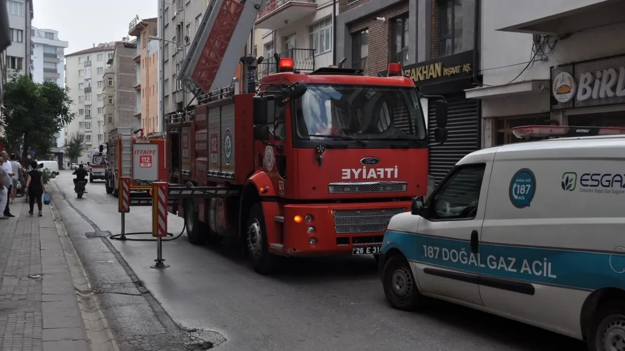 Eskişehir'de Bir Fırında Çıkan Yangın Endişelendirdi!