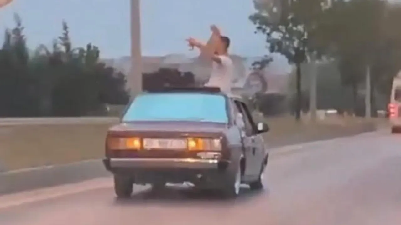 Eskişehir'deki Tehlikeli Yolculuk Telefon Kamerasına Yansıdı