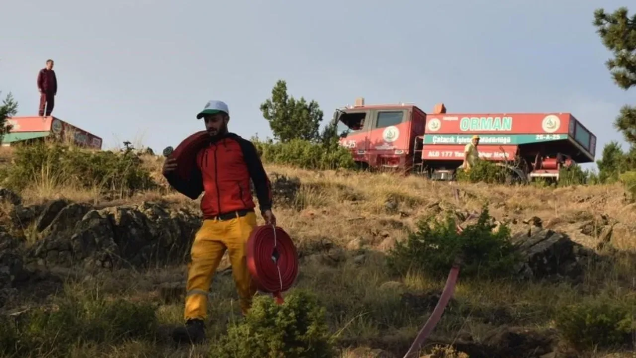 Eskişehir’de Başlayan Orman Yangını Kontrol Altına Alındı
