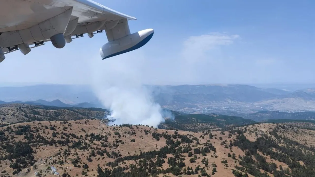 Eskişehir’de Orman Yangınına Müdahale Sürüyor!