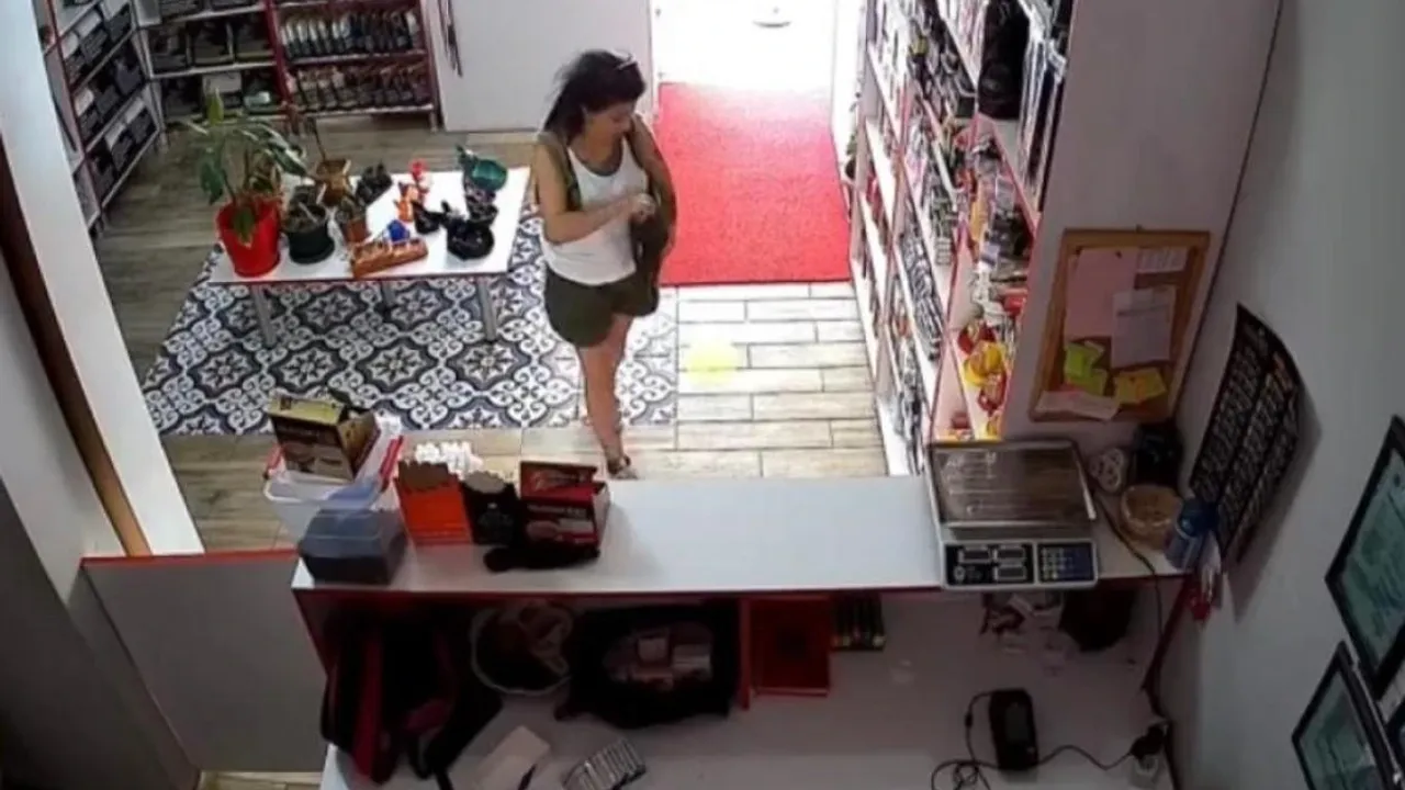 Eskişehir'de Bir Hırsız, Tütüncüde Beğendiklerini Çaldı