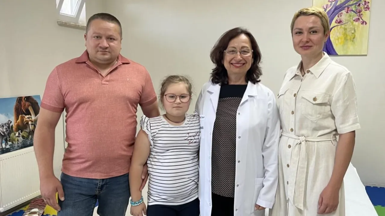 Eskişehir Fizyomer'de 8 Yaşındaki Arina Sağlığına Kavuştu