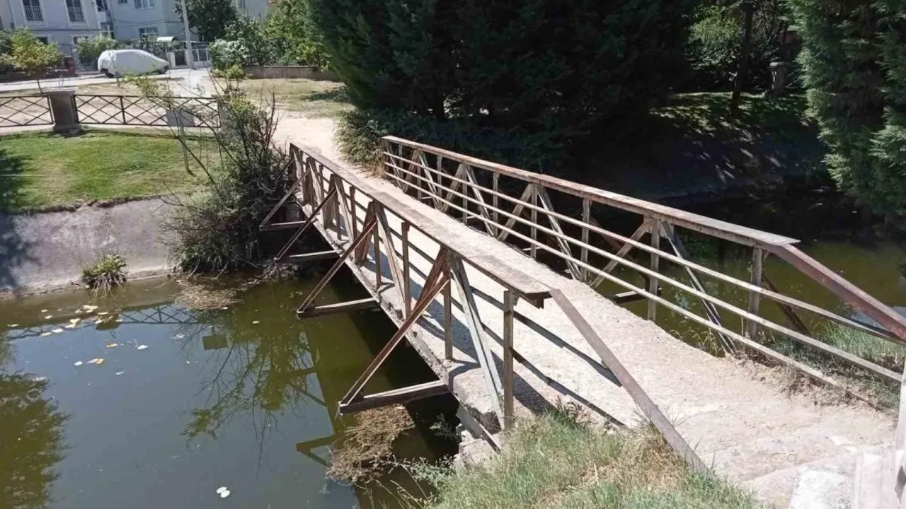 Eskişehir'de Yıkılma Tehlikesi Olan Köprü Vatandaşları Korkutuyor