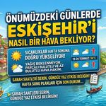 Eskişehir 5 Günlük Hava Durumu (16 Temmuz 2026)