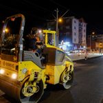 Eskişehir’de Gece Mesaisiyle Ertaş Bulvarı Yenilendi