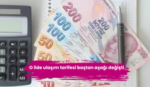 O ilde ulaşım tarifesi baştan aşağı değişti