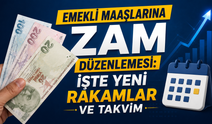 Emekli maaşlarına zam düzenlemesi