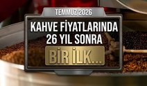 Kahve fiyatlarında 26 yıl sonra bir ilk...