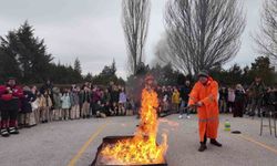ESOGÜ Öğrencilere Deprem ve Yangın Eğitimi Verdi