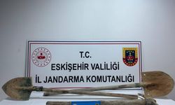 Eskişehir Kaçak Kazı Operasyonunda 2 Kişi Yakalandı