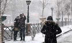 Eskişehir'de Sıcaklıklar Düşüyor, Kar Geliyor