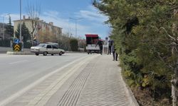 Eskişehir’de Kamyonetten Beyaz Eşya Düştü