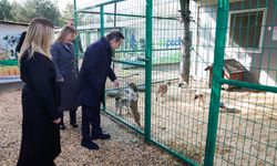 Başkan Ataç Doğal Yaşam Merkezi’ni ziyaret etti