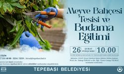 Tepebaşı’nda Budama Eğitimi İçin Kayıtlar Başladı