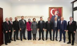 Eskişehir’de Oda Başkanları Başkan Ünlüce'ye Ziyaret Etti