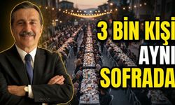 Tepebaşı Belediyesi’nden 3 Bin Kişilik Sokak İftarı