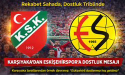Karşıyaka tribünlerinden Eskişehirspor’a dostluk eli