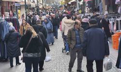Bayram Öncesi Eskişehir Çarşısında İnsan Seli