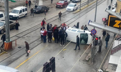Eskişehir Ertaş Caddesi'nde feci kaza