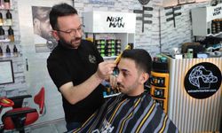 Eskişehir’de Berberlerde Bayram Mesaisi