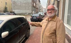 Eskişehir'de Engelli Eşi İçin Sokakta Park Yeri İstiyor