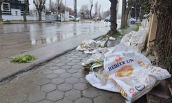 Eskişehir’de Kaldırımları Çöp Bastı