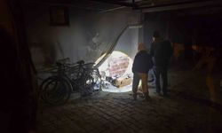 Garaj Yangını Paniğe Neden Oldu