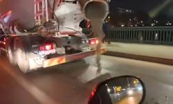 Eskişehir’de Mikser Yola Beton Dökerek İlerledi