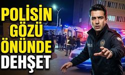 Eskişehir Odunpazarı emniyeti önünde bıçaklı kavga