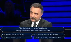 "Şahin küçüktür ama" şeklinde başlayan atasözünün devamı nasıldır?