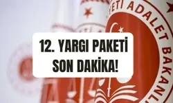 12. Yargı Paketi ne zaman çıkacak, Meclis'e sunuldu mu, içeriğinde hangi maddeler var? 12. Yargı Paketi SON DURUM!