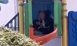 Yeşiltepe'de Çocuklar Tütün İçerken Yakalandı