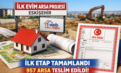 Eskişehir’de İlk Evim Arsa Etabı Tamamlandı