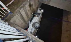 Eskişehir’de Otomobil Sulama Kanalına Uçtu: 2 Yaralı