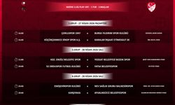 3. Lig’de Play-Off Heyecanı Başlıyor: İlk Tur Programı Belli Oldu!