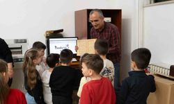 Minik Öğrenciler Kütüphane Haftasında Kitapla Buluştu