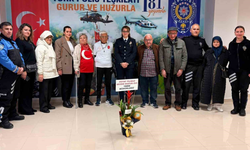 Polis Haftası’nda Huzurevinden Ziyaret