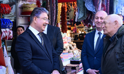 Vali Yılmaz, Esnaf ve Vatandaşı Ziyaret Etti