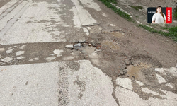 Tepebaşı İlçesindeki Şarhöyük Mahallesinde Vatandaşların Çukurlarla İmtihanı