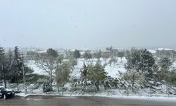 Eskişehir’de Mayısta Kar Yağışı İlçeleri Beyaza Bürüdü