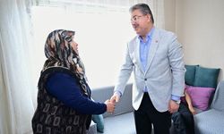 Vali Yılmaz, Mehmet Doğan Ailesini Ziyaret Etti