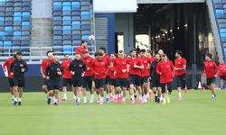 A Milli Futbol Takımı, Los Angeles'taki ilk antrenmanını yaptı