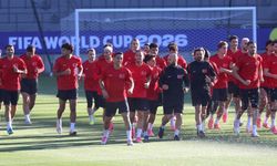 A Milli Futbol Takımı Paraguay Maçı Hazırlıklarını Sürdürüyor