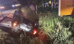 Ankara-Eskişehir Yolunda Kaza: Otomobil Devrildi