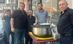 Aşağı Piribeyli Derneği'nden Vatandaşlara Aşure İkramı