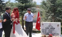 Düğün Konvoyunun İlk Durağı Şehitlik Oldu